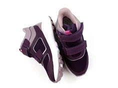 Viking aubergine/dusty pink sneaker Aery mid med TEX